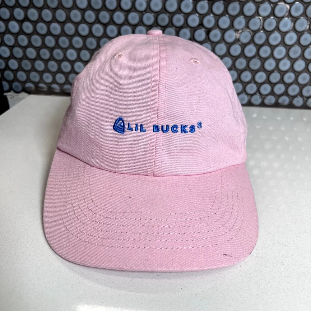 Lil Bucks Hat Cap‎ Pink Strap Back Adjustable Ladies Unbranded Mom Hat